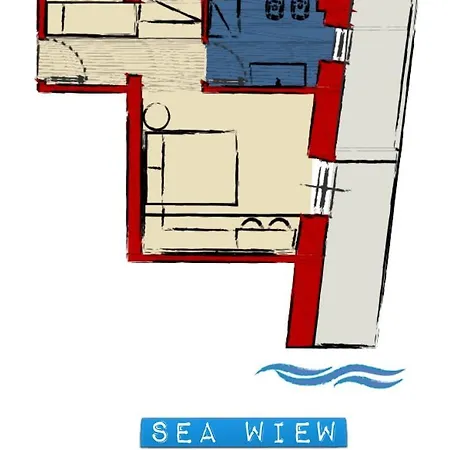 Portorosso לינה וארוחת בוקר